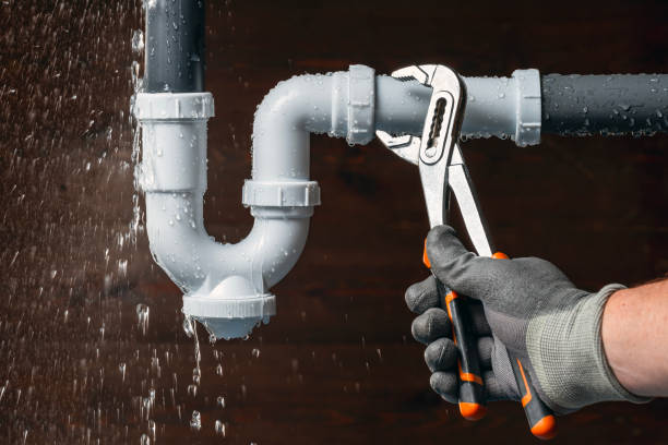Professional Sewer Line Repair technician working in Fort Johnson, NY